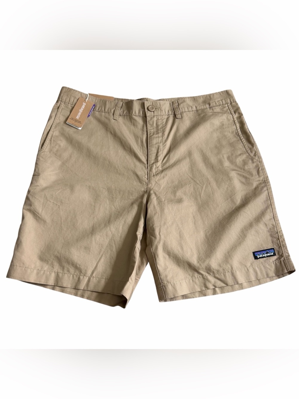 Patagonia Men’s Lightweight All-Wear Hemp Shorts 8” Sz 34 Mojave Khaki NEW NWT